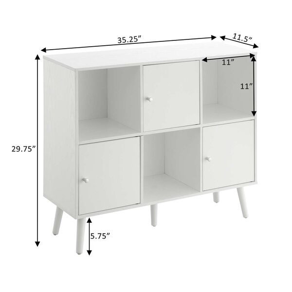 Three Door Cabinet Console Table