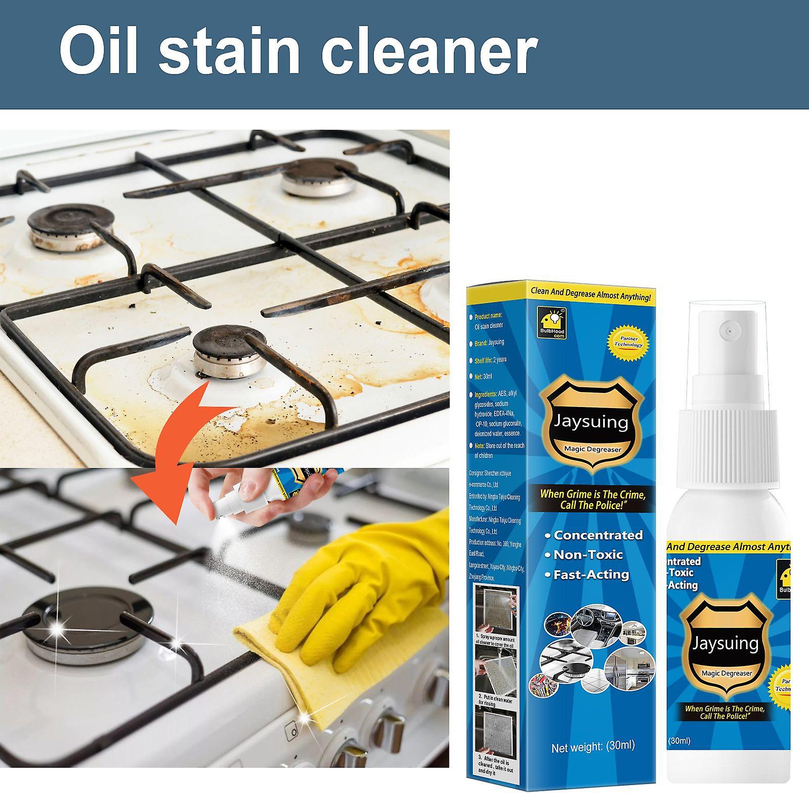 Kitchen Heavy Oil Cleaning Agent Kitchen Hood Heavy Oil Cleaning Stove Dissolves Oil Stain Color Classification 100ml (single Bottle Plastic Packaging