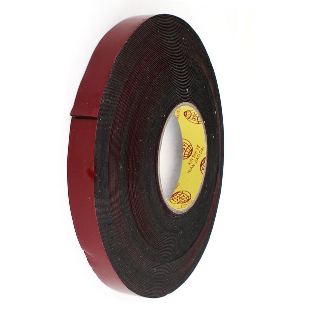 Unique Bargains Vehicles Car 20mm X 30m Foam Double Side Self Adhesive Tape Decoration Roll