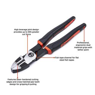 Crescent 9-12 in. Z2 Dual Material High Leverage Linesman Pliers Z20509CG-06