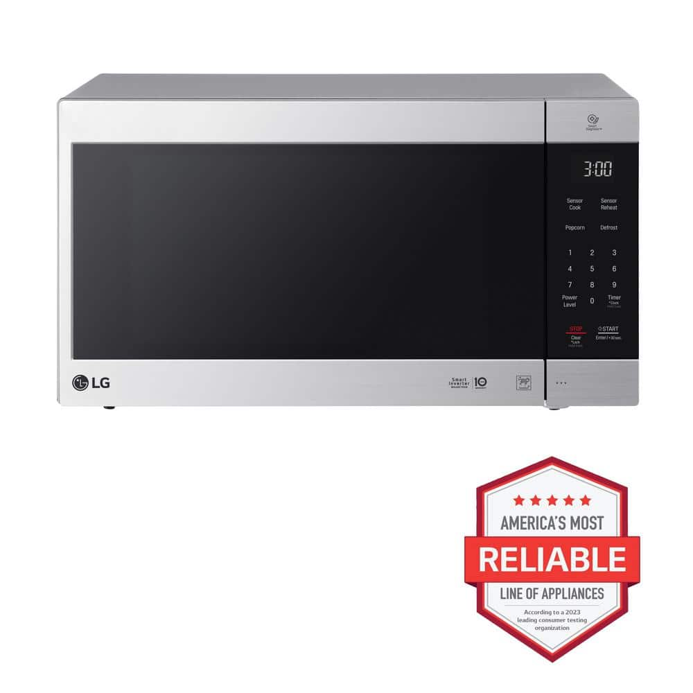 LG NeoChef 24 in Width 20 cuft Stainless Steel 1200Watt Countertop Microwave