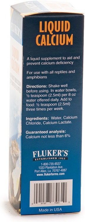 Fluker's Liquid Calcium Reptile Supplement