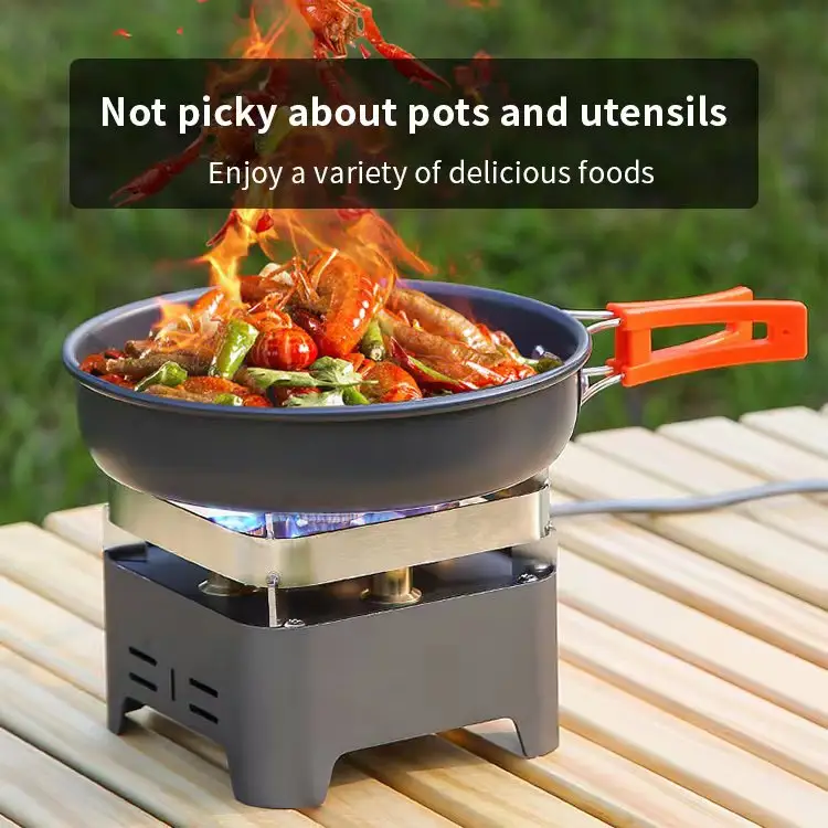 Outdoor firepower Camping Stoves accessories Cooking 5 Burner Propane Butane Burner Mini Portable Gas Stove