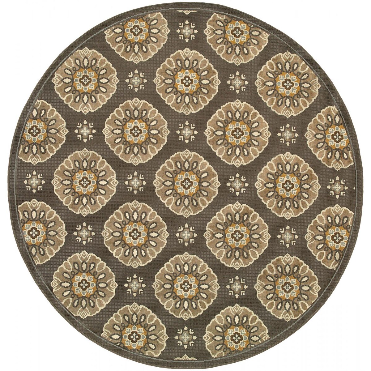 Oriental Weavers Bali 7.83 Ft. Round Indoor/Outdoor Rug