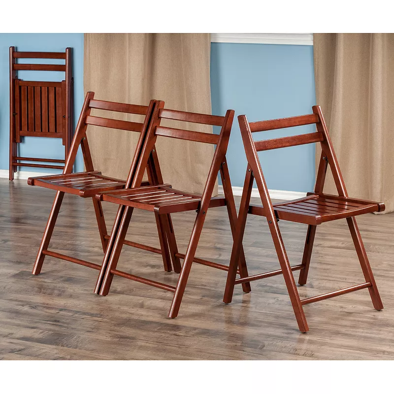 Winsome Robin Folding Chair 4-piece Set