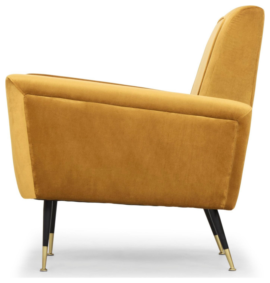 Nuevo Furniture Victor Occasional Chair   Midcentury   Armchairs And Accent Chairs   by Unlimited Furniture Group  Houzz