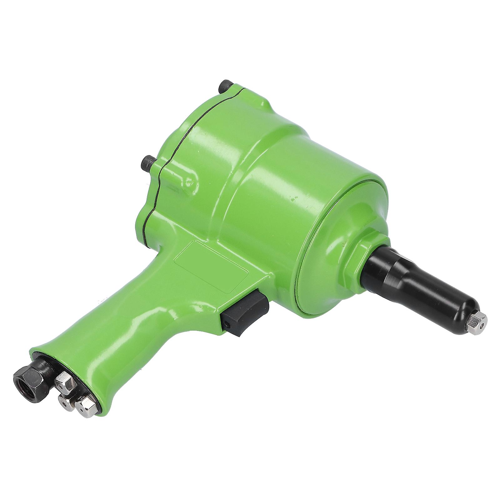 Pneumatic Nail Pulling Gun Green Air Riveting Tools Machine Set Kp-705p 2.4-4.8mmjapanese Style