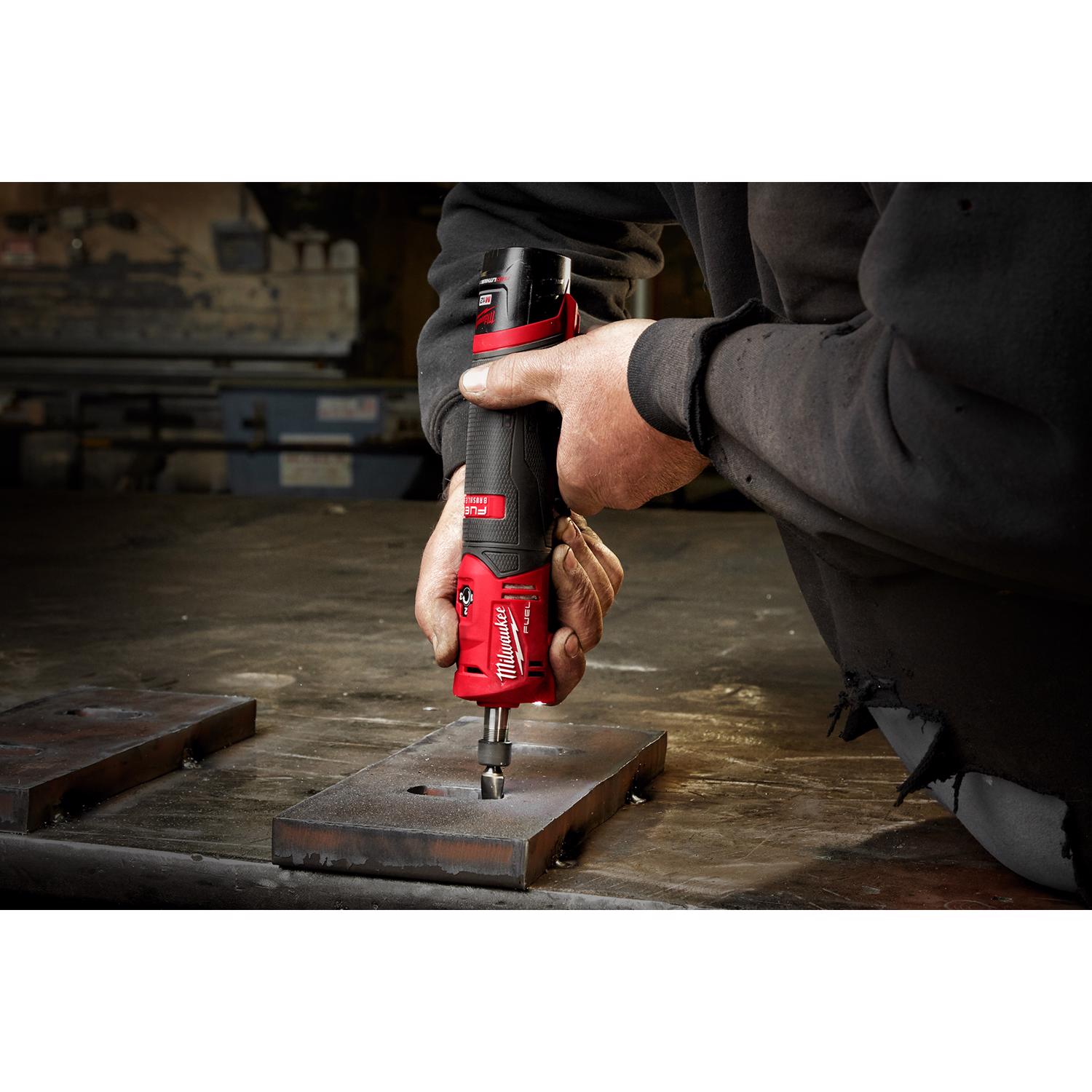 MW M12 12 V Brushless Cordless 1/4 in. Die Grinder Tool Only