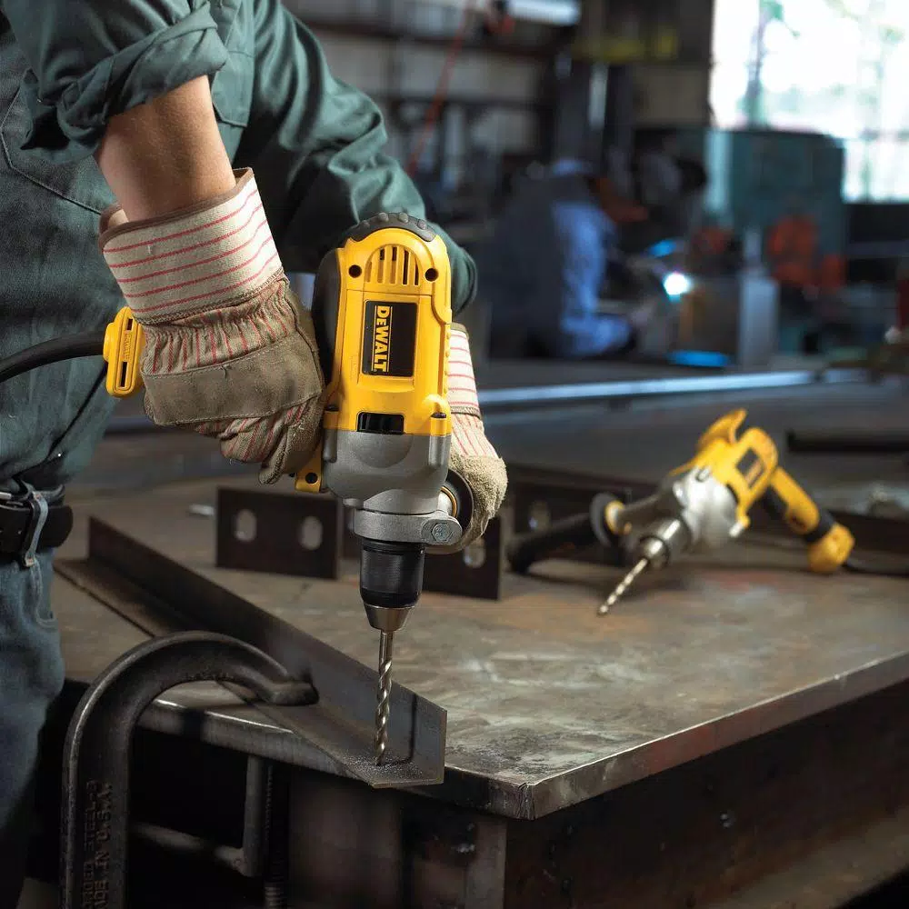 DEWALT 1/2 in. (13 mm) Variable Speed Reversing Mid-Handle Grip Drill with Keyless Chuck and#8211; XDC Depot