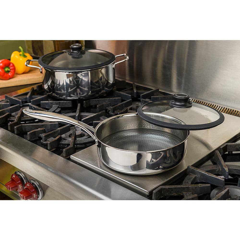 Black Cube 7-Piece Hybrid Quick Release Cookware Set BCSET7