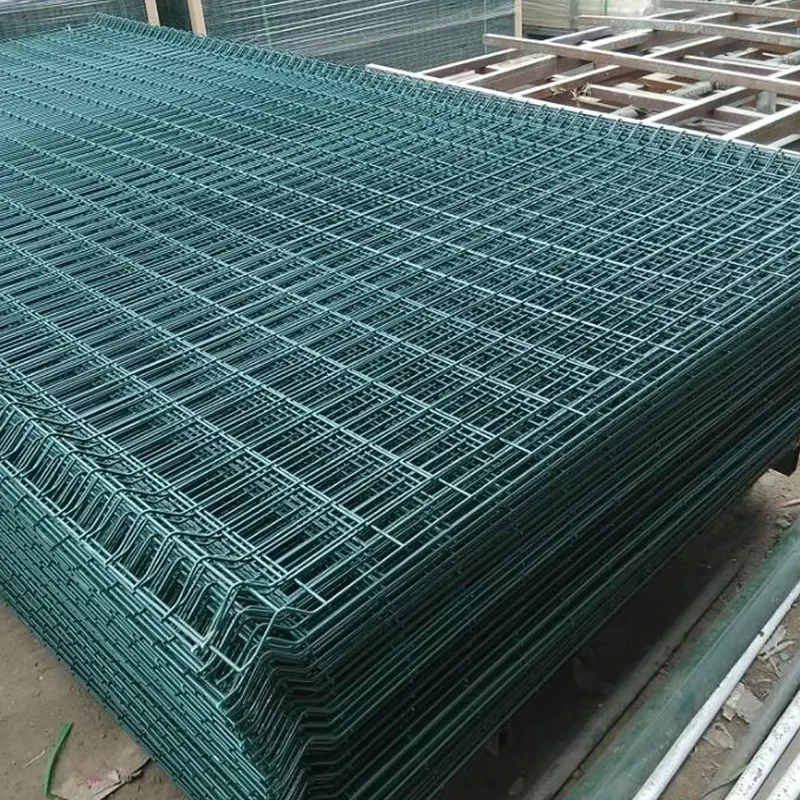 Factory supply 3D easy bend fence panel custom galvanized welded curved triangle bend fence for airport