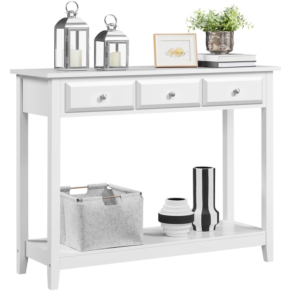 Console Table with 3 Drawers  42\