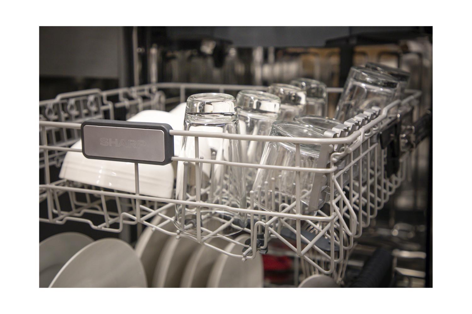 Sharp SDW6888JS 24 In. Slide-In Smart 42 Db Dishwasher