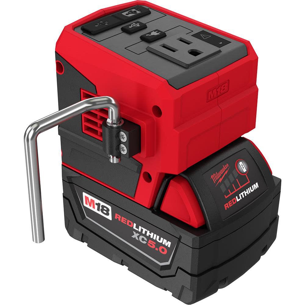 Milwaukee M18 TOP-OFF 175W Power Supply and M18 REDLITHIUM XC5.0 Battery Pack 2846-50 from Milwaukee