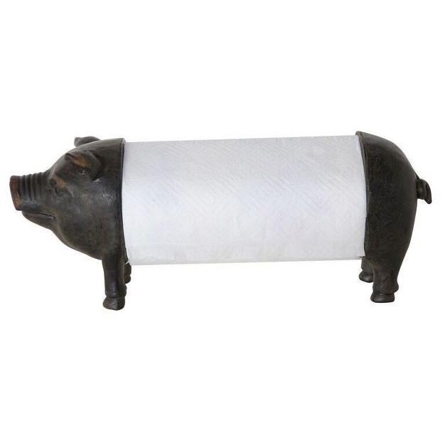 Pig Paper Tower Holder Storied Home