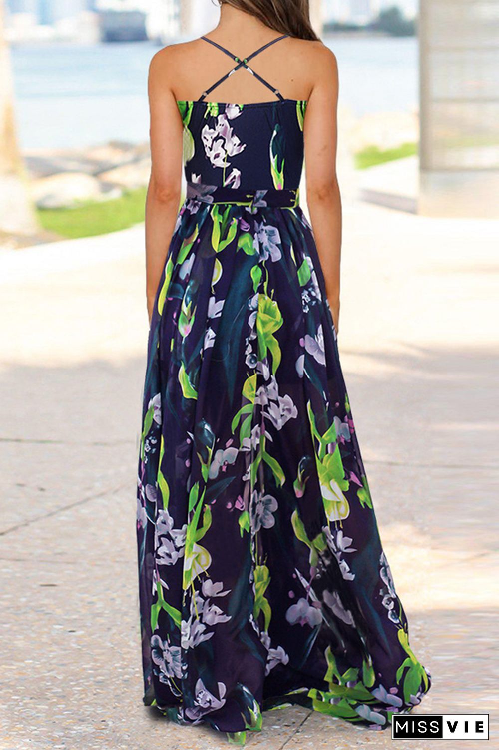 Floral Slip Maxi Dress Wholesale