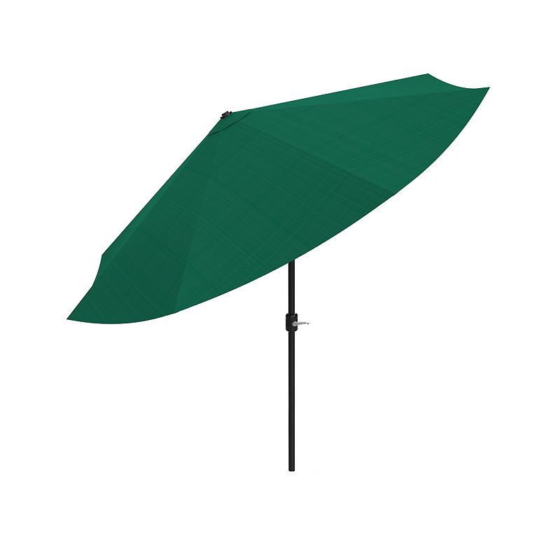 Pure Garden Green Auto Tilt Patio Umbrella