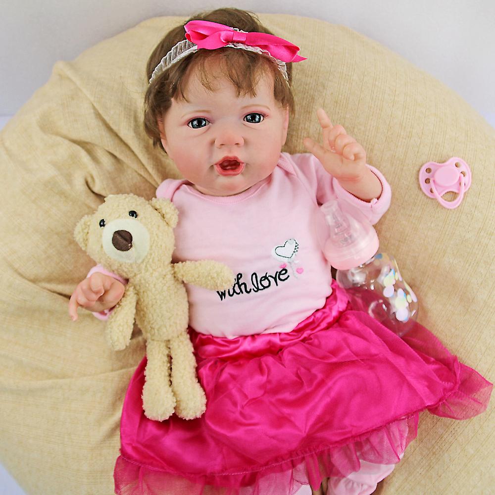 Lifelike Reborn Baby Dolls Boy - 22-inch Baby Soft Body Realistic