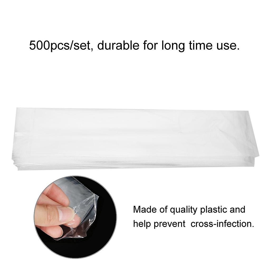 500pcs Disposable Plastic Dental X Ray Digital Sensor Sleeves Cover Protector L