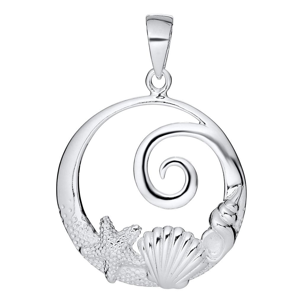 LeStage® Cape Cod  Evening Tide - Sealife Pendant Necklace