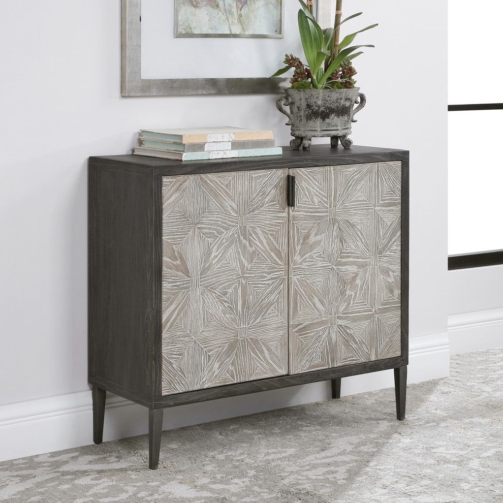 Laurentia 2 Door Accent Cabinet   Transitional   Accent Chests And Cabinets   by Ownax  Houzz