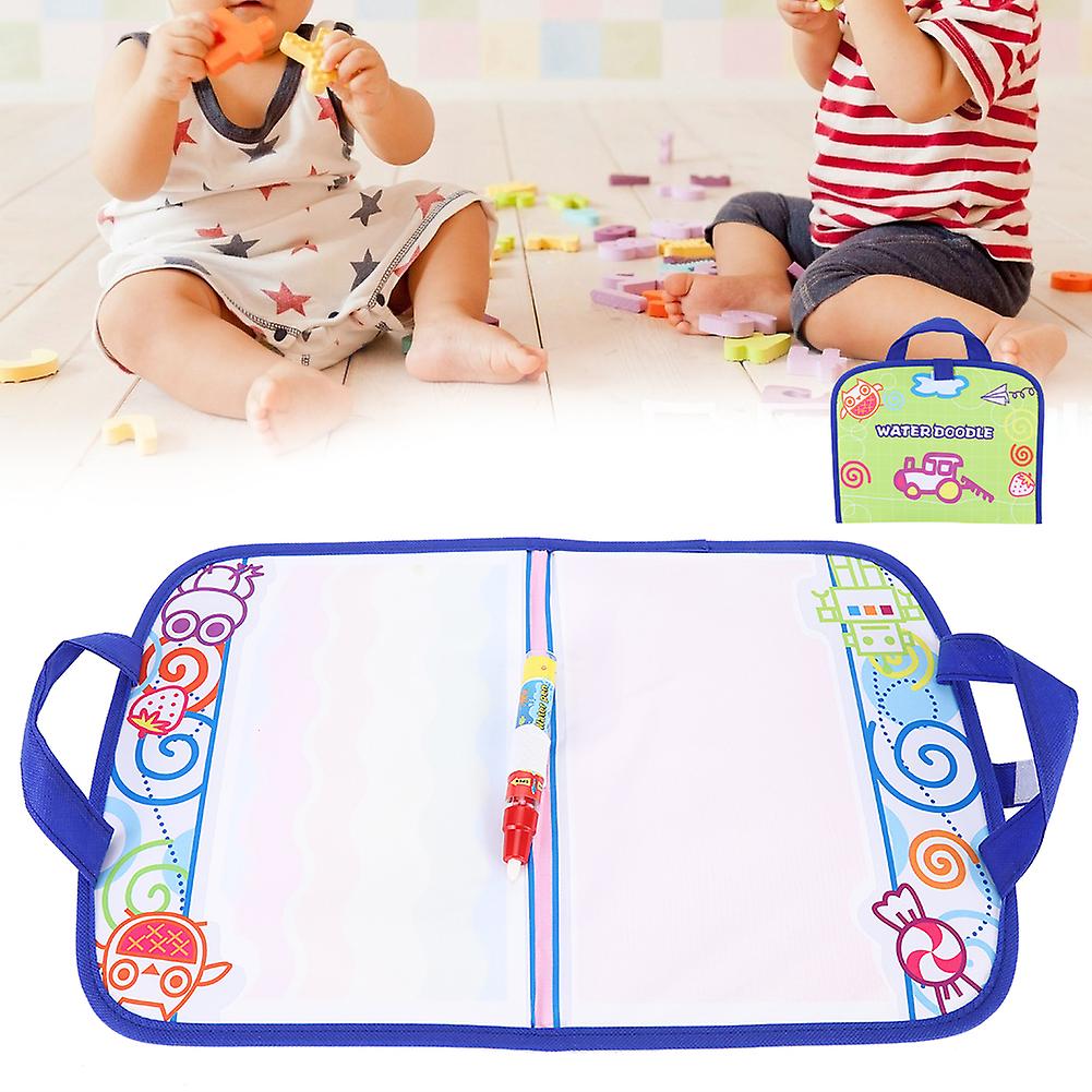 Water Drawing Cloth Water Drawing Blanket Handbag With Pen Doodle Tool Kit