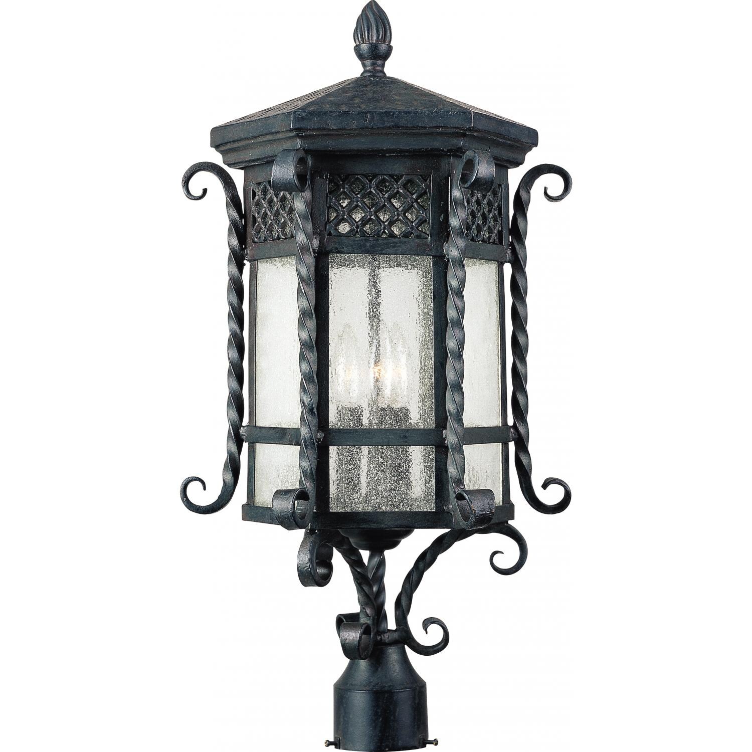 Maxim Scottsdale Three Light 25-Inch Outdoor Post Light