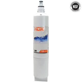 HDX FML-2 Premium Refrigerator Water Filter Replacement Fits LG LT600P 107024