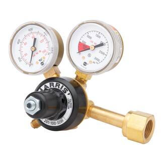 Harris Model 201 Brass Carbon Dioxide Preset Beverage Regulator 0-100 PSIG 14in. FNPT 3001994