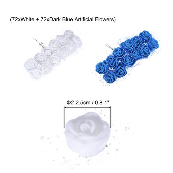 Artificial Flowers，Fake Roses with Lace for Wedding Decor