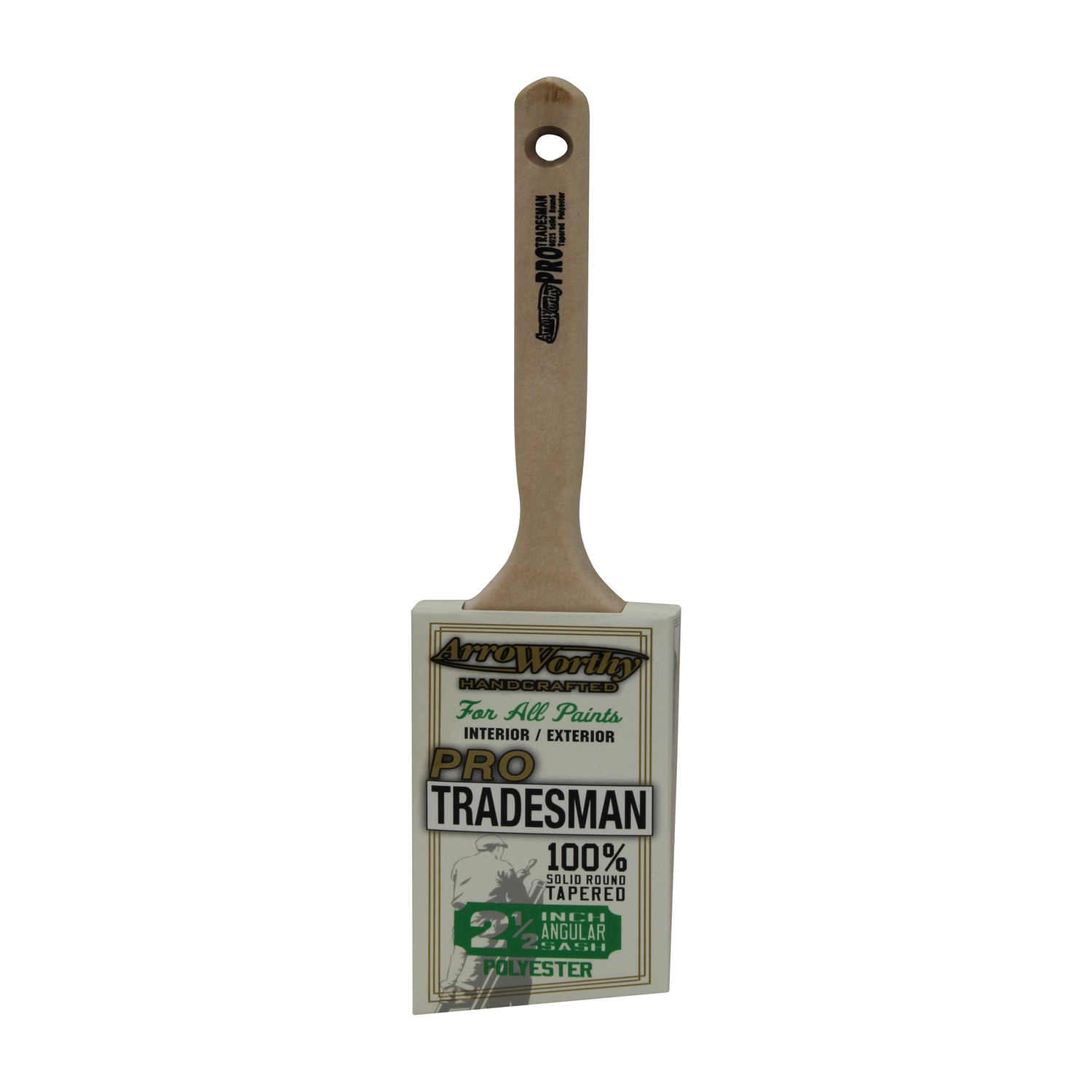 ArroWorthy Pro Tradesman 2-1/2 in. Angle Paint Brush