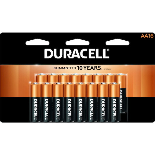 Duracell Aa 12 Pack  16 Each  12 per case