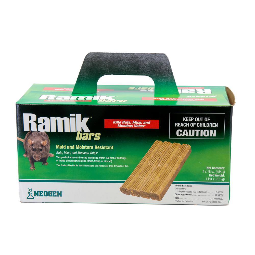 RAMIK Ramik Bars 4 x16 oz Bars 4 lb Box 116334