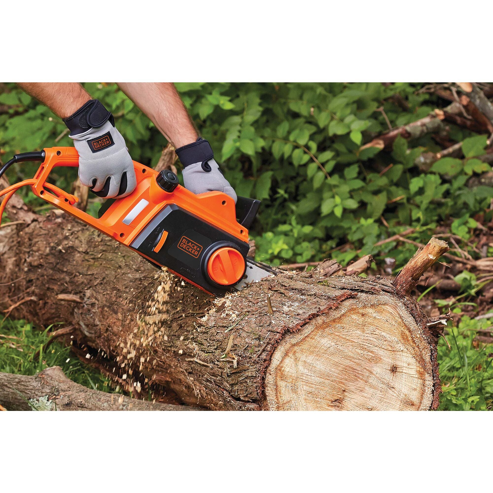 Electric Chainsaw, 16-Inch, 12-Amp