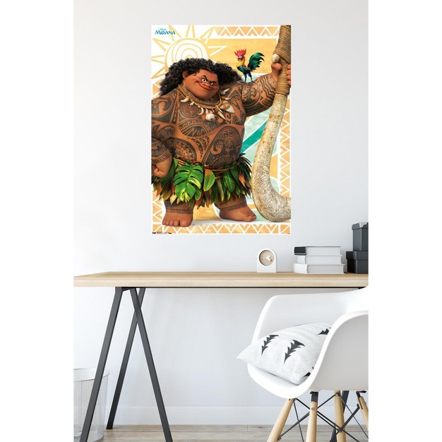 Trends International Disney Moana Heihei Unframed Wall Poster Prints