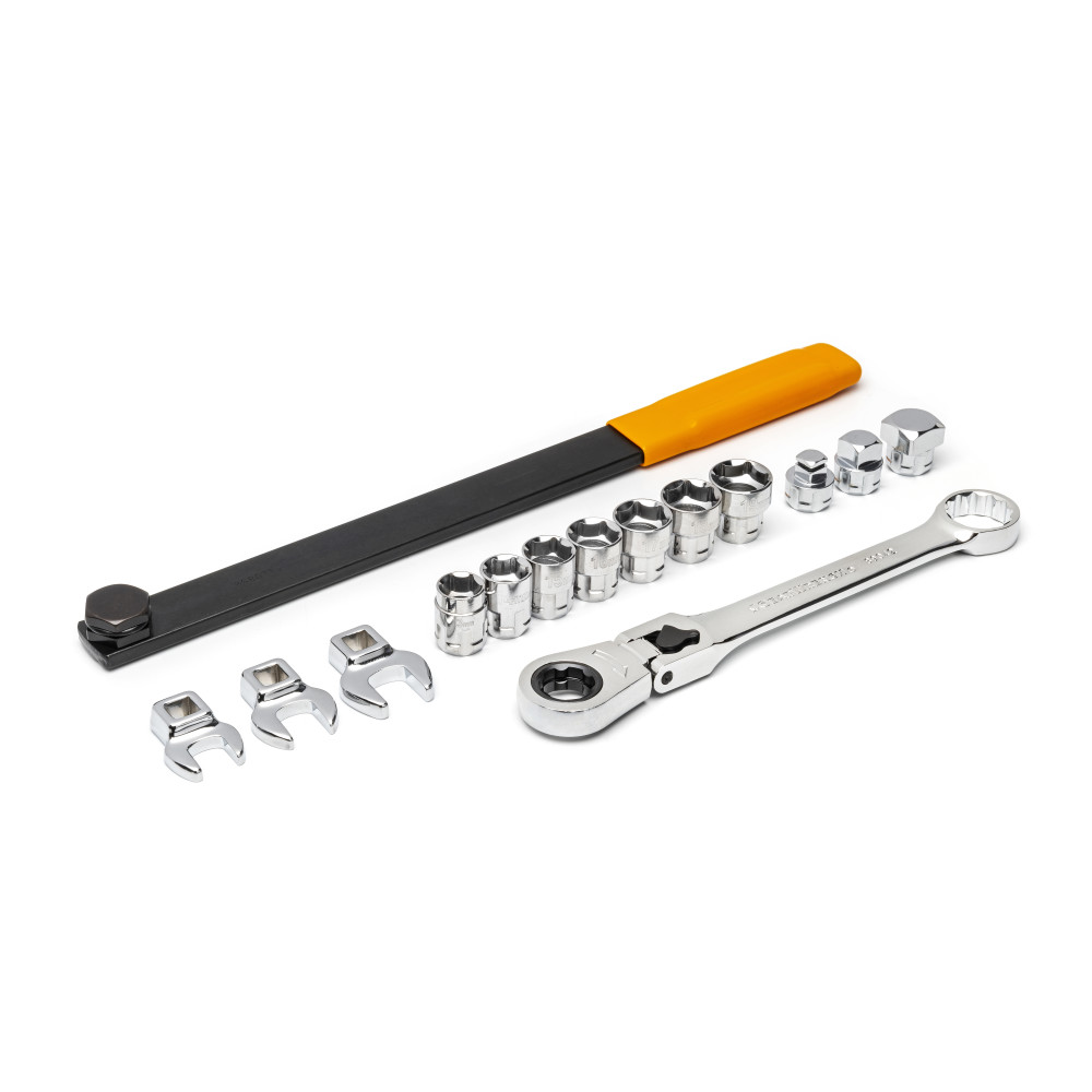 GEARWRENCH Serpentine Belt Tool Set with Locking Flex Head Ratcheting Wrench 89000 from GEARWRENCH