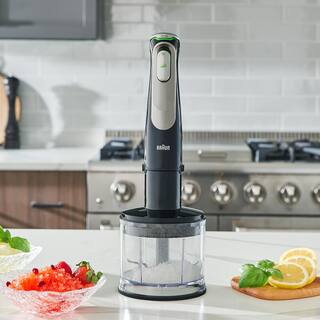 Braun MultiQuick MQ9137XI Advanced Smart Speed SS and Black Immersion Blender with Active Power Drive Technology MQ9137XI