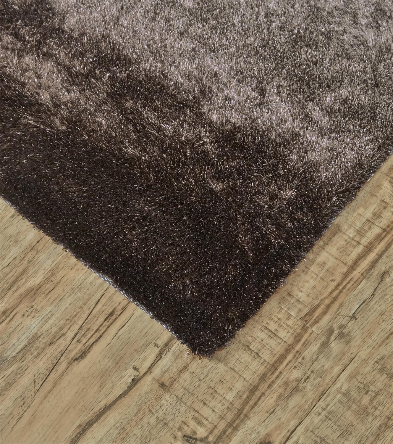 Freya Hand Tufted Brown Rug by BD Fine