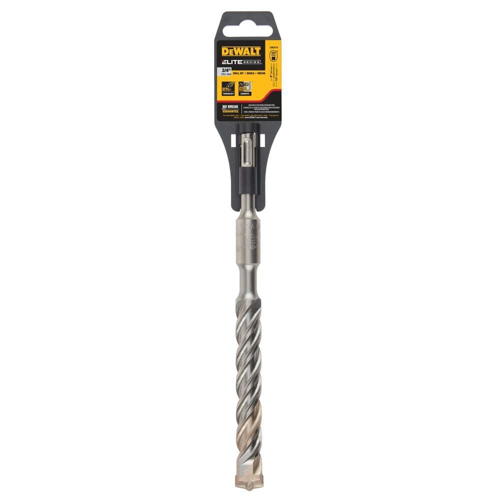 DEWALT 3/4 In. x 8 In. x 10 In. Rock Carbide 4Cutter SDS Plus Hammer Bit DW5474 from DEWALT