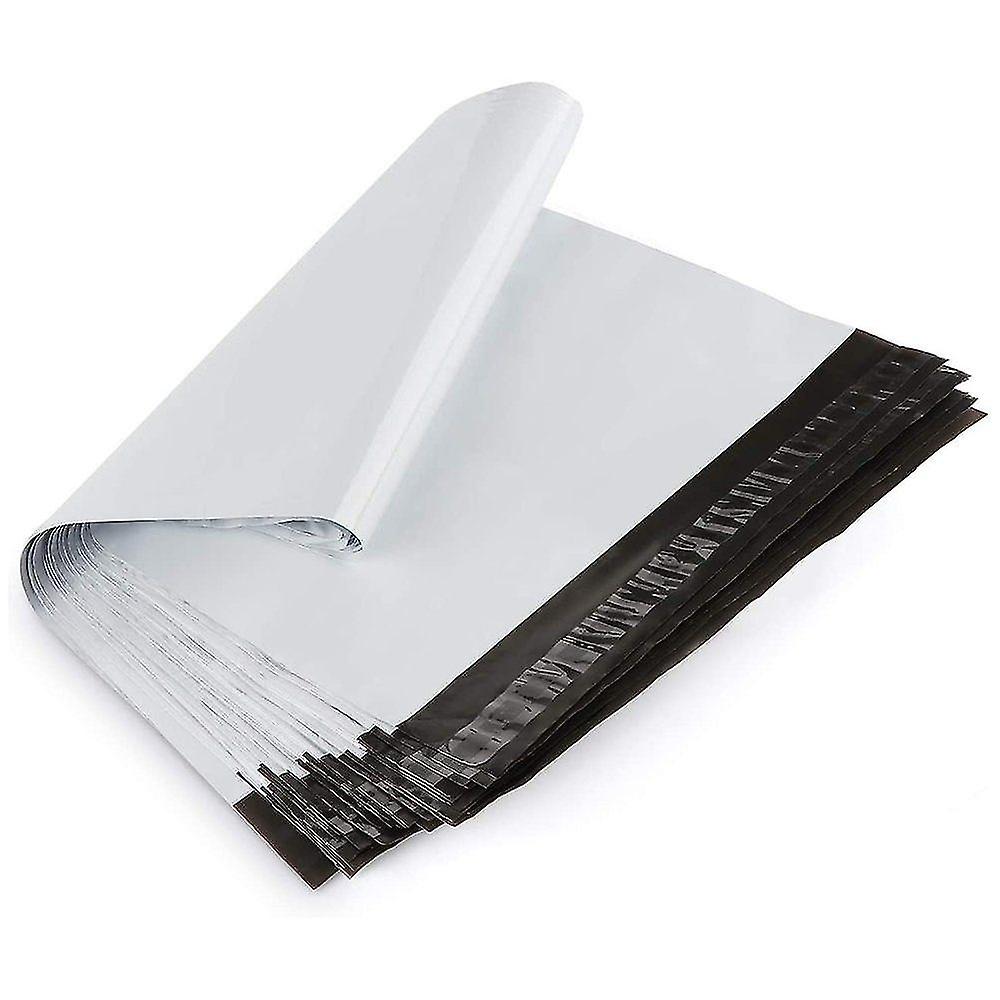 100pcs Plastic Mailers 35*45cm + 5.5cm Plastic Envelope Mailers