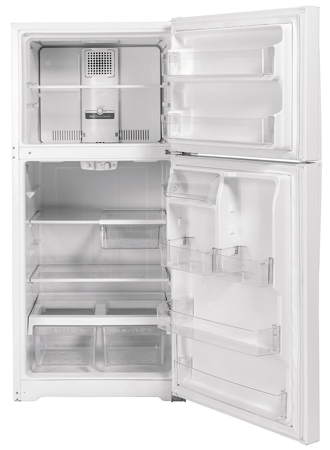 GE 19.2 Cu. Ft. White Garage Ready Top-Freezer Refrigerator