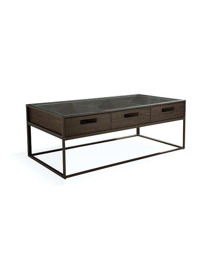 Furniture Bradley Three-Drawer Coffee Table