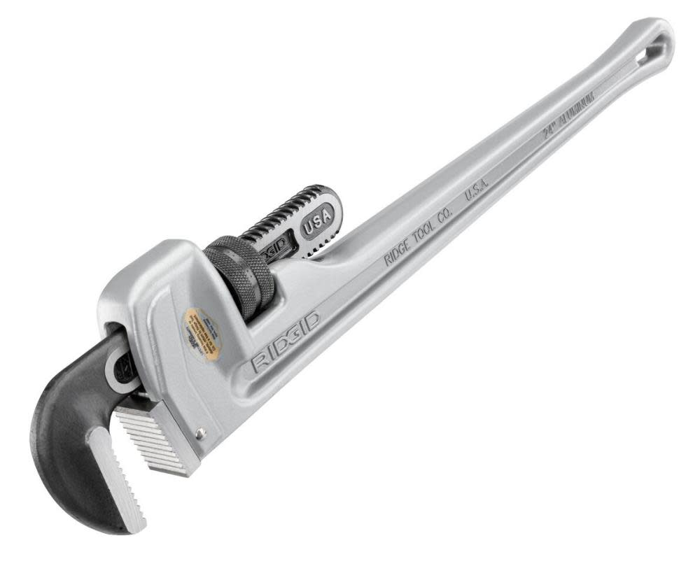 Ridgid 24 In. Aluminum Pipe Wrench 31105 from Ridgid