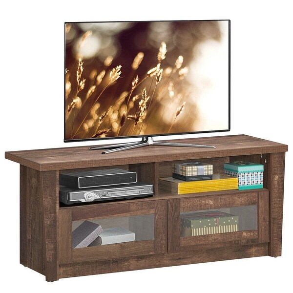 TV Stand Entertainment Center Hold up with 2 Shelves - 47.5