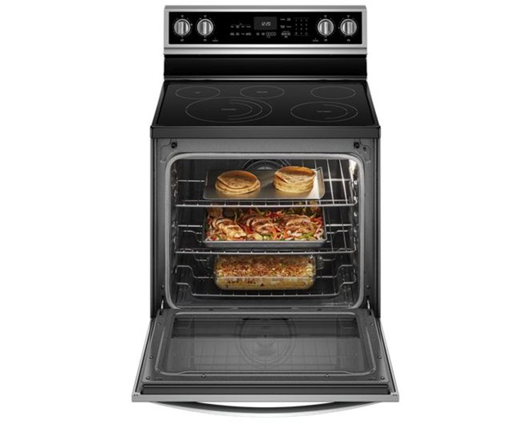 Whirlpool 6.4 Cu. Ft. Fingerprint Resistant Stainless Steel Electric Range With Frozen Bake Technology