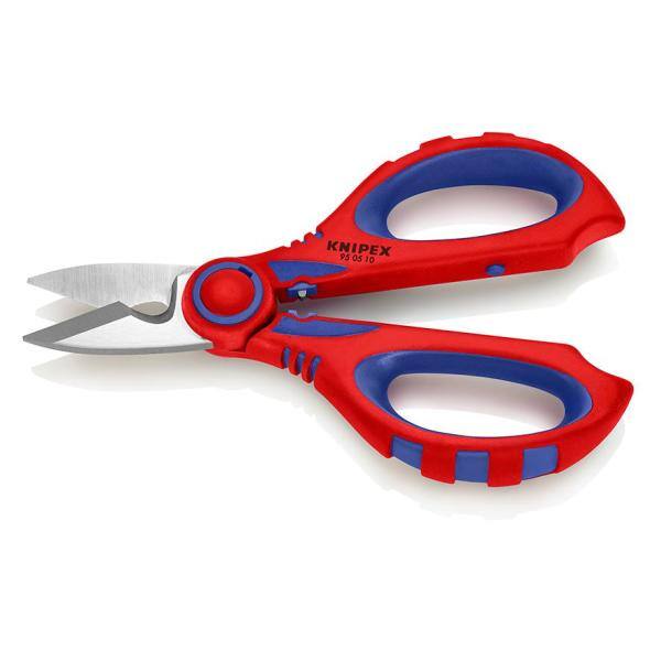 KNIPEX Electricians' Shears with Crimp Area for Ferrules 95 05 10 SBA