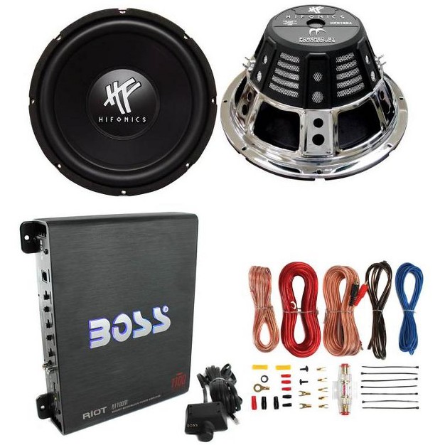 1600w Car Audio Dvc Subwoofers mono Amplifier amp Kit