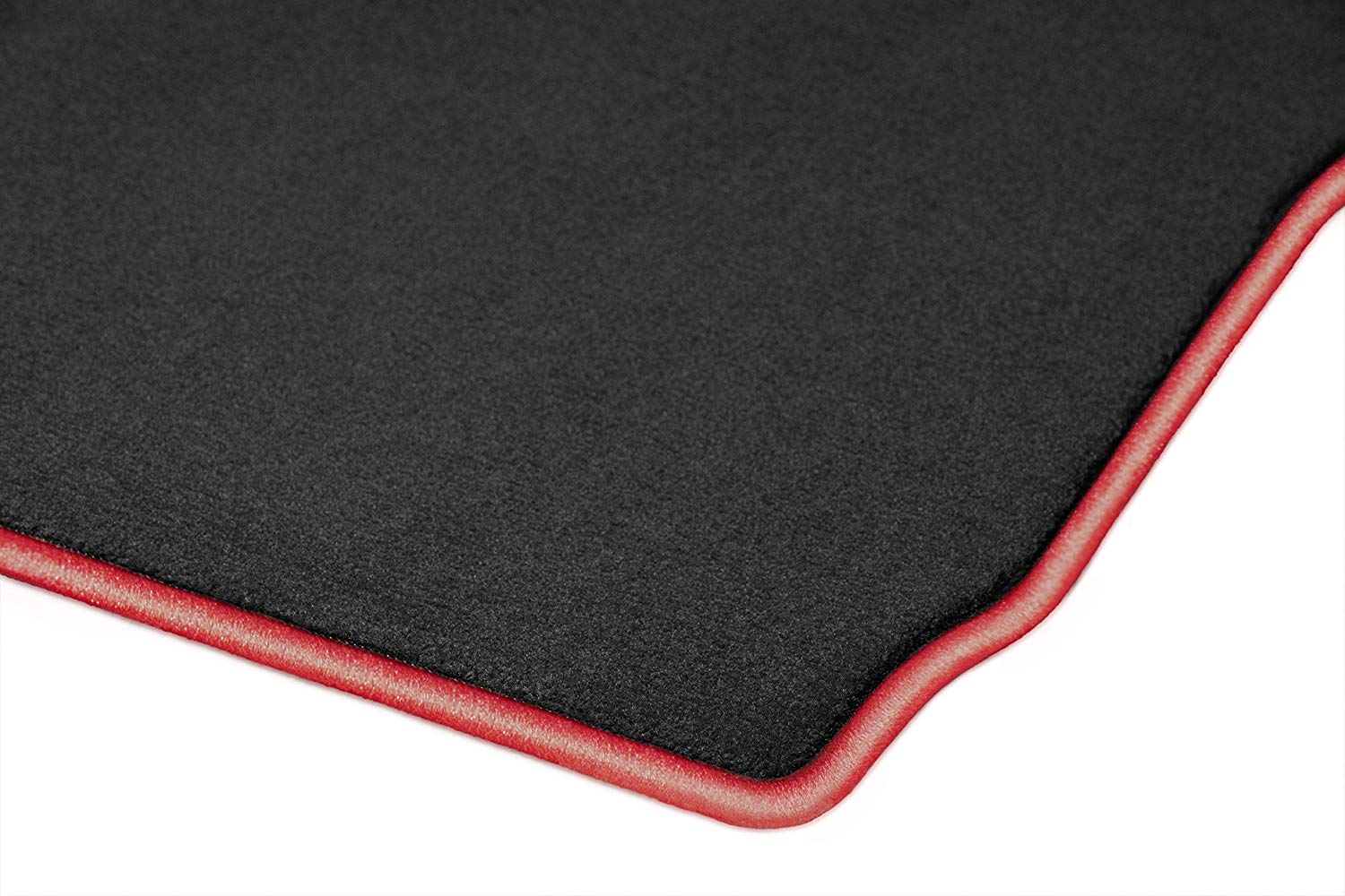 GGBAILEY Ford Fusion Black with Red Edging Carpet Car Mats / Floor Mats， Custom Fit for 2013， 2014， 2015， 2016， 2017， 2018， 2019， 2020 - Driver and Passenger Mats