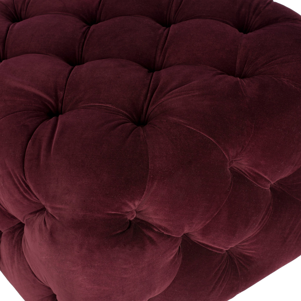 Safavieh Kenan Ottoman   Transitional   Footstools And Ottomans   by Safavieh  Houzz