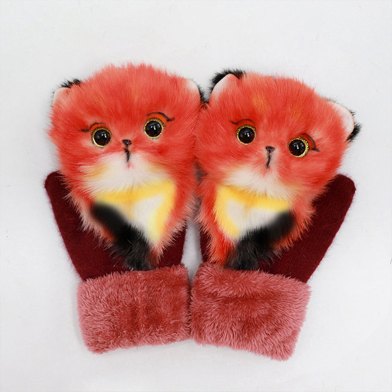 Cute Winter Animal Gloves